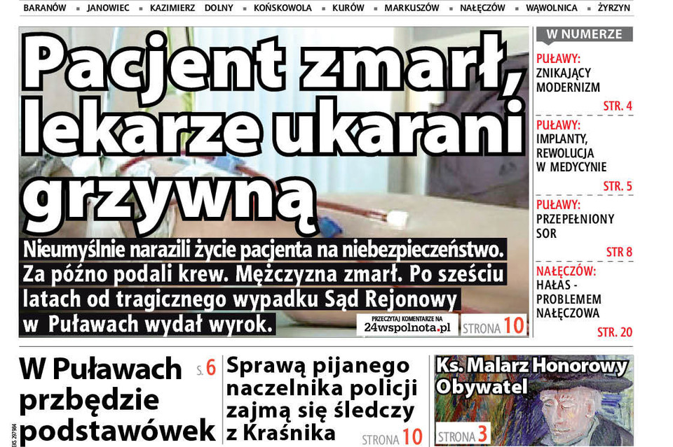 Lekarze winni i skazani na kary grzywny - Zdjęcie główne