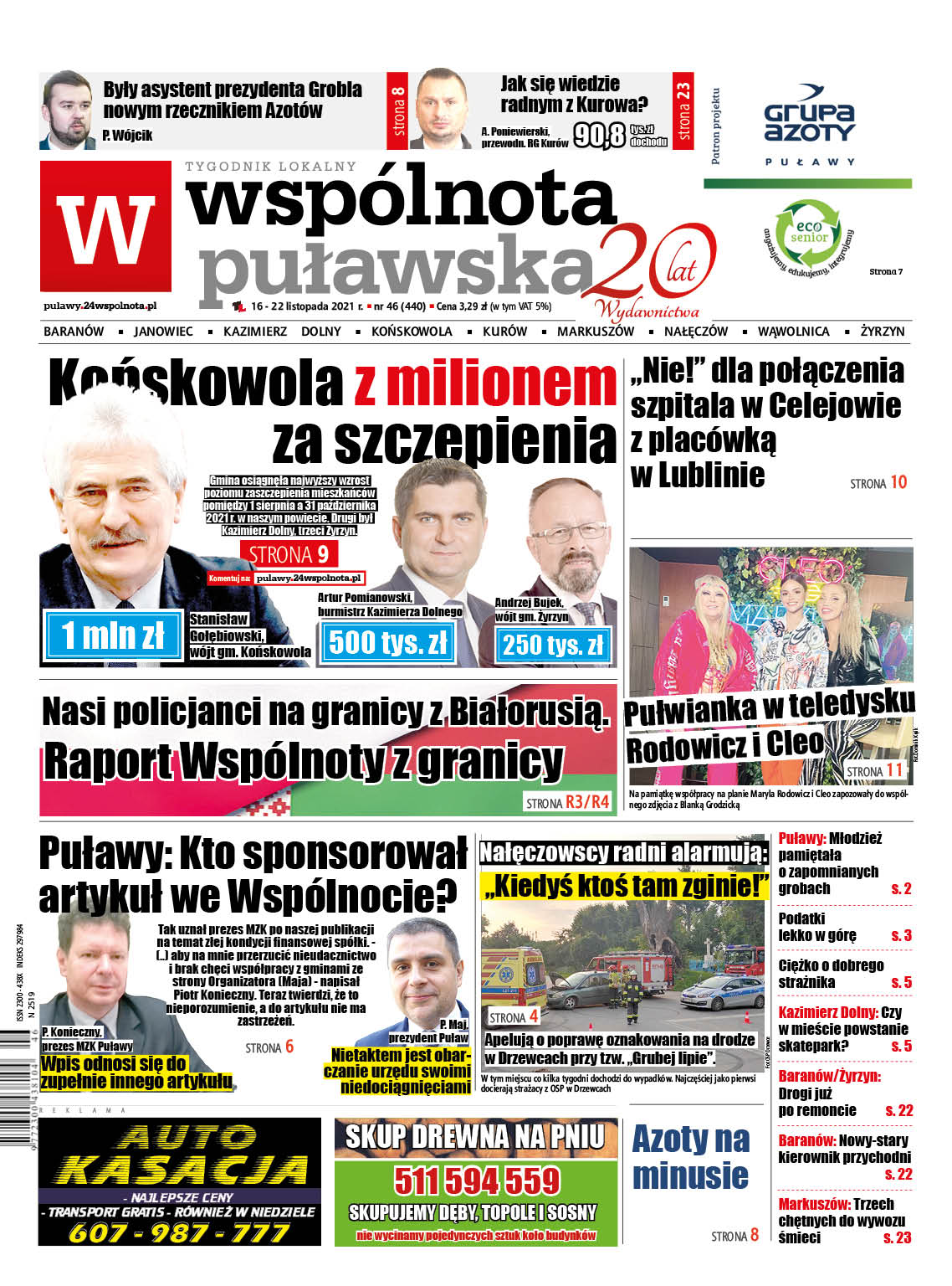 Najnowszy numer Wspólnoty Puławskiej - Zdjęcie główne