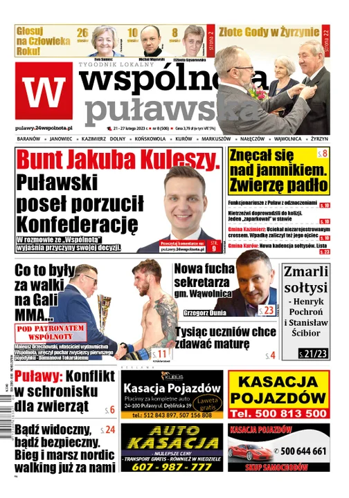 Najnowszy numer Wspólnoty Puławskiej (21 lutego 2023) - Zdjęcie główne