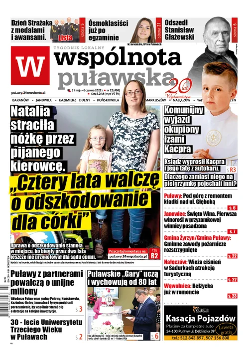 Najnowszy numer Wspólnoty Puławskiej (31 maja 2022) - Zdjęcie główne