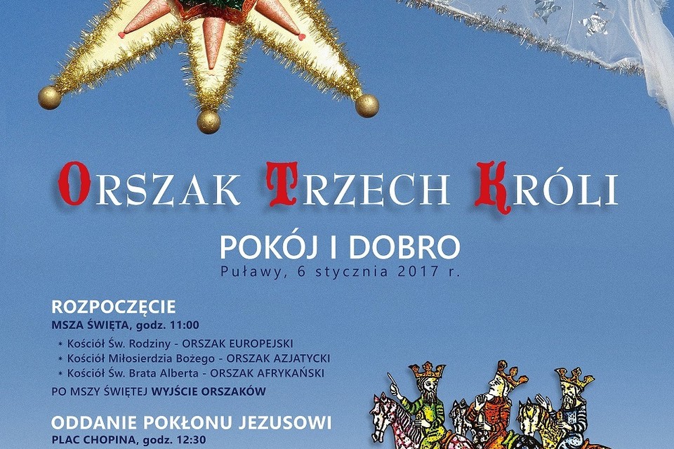 Orszak Trzech Króli Puławy 2017 - Zdjęcie główne