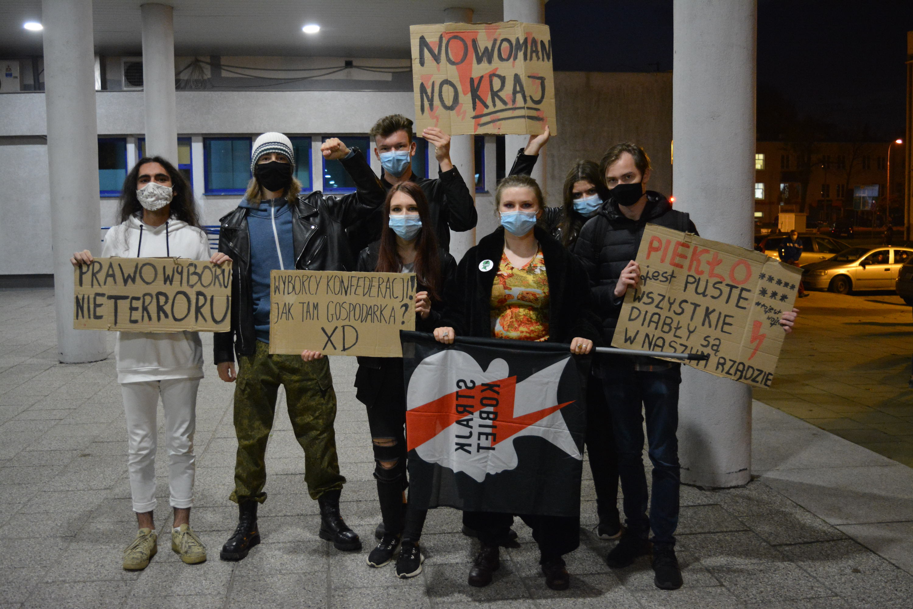 Protest w Puławach – środa 28.10