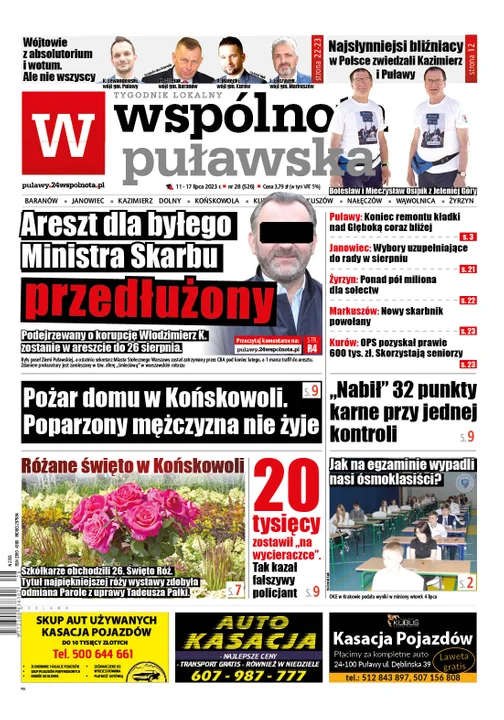 Najnowszy numer Wspólnoty Puławskiej (11 lipca 2023r) - Zdjęcie główne