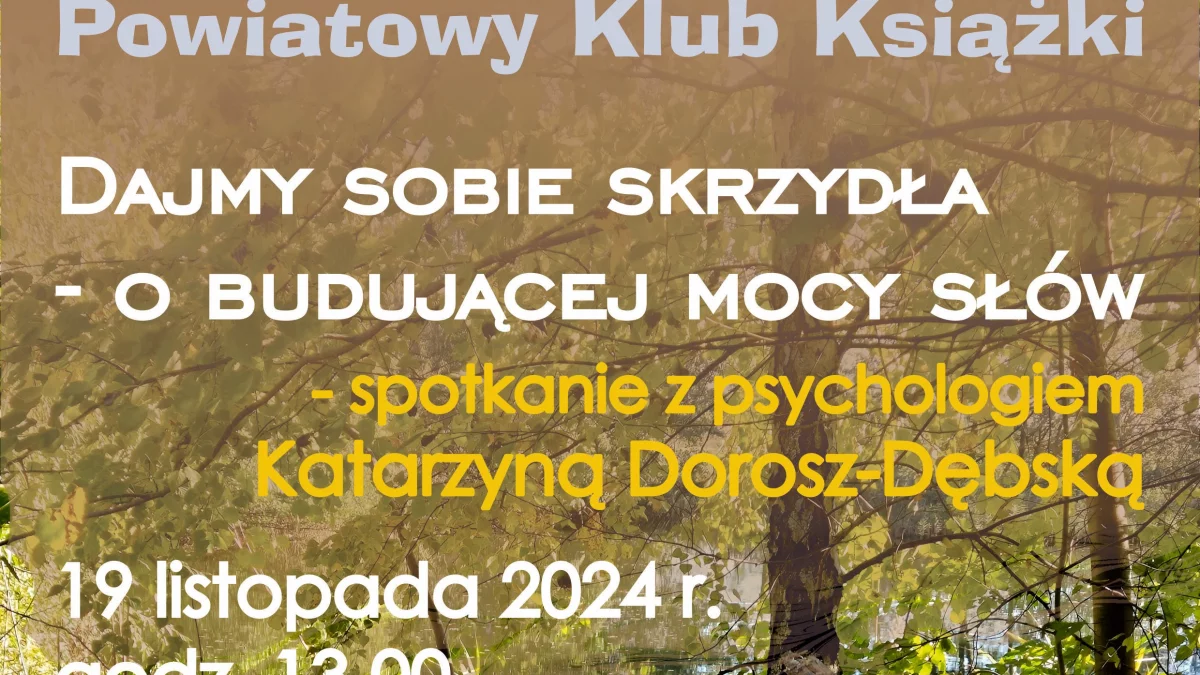 Jak dużą moc mają słowa? Opowie o tym doświadczony psycholog - Zdjęcie główne