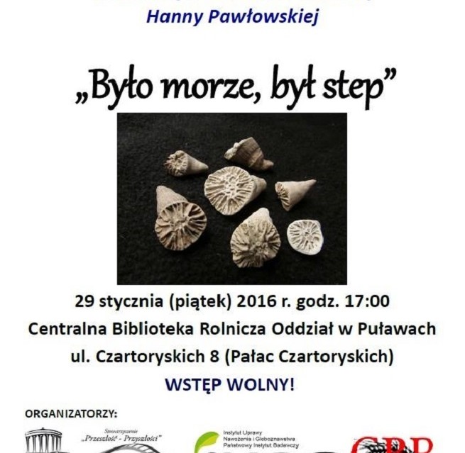 Było morze, był step - wystawa  paleontologiczna Hanny Pawłowskiej - Zdjęcie główne