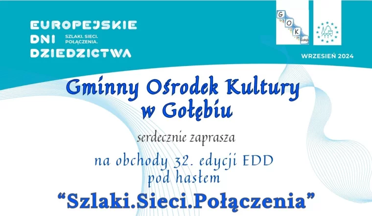 Prelekcje, wystawy i pokazy - przed nami" Europejskie Dni Dziedzictwa" w Gołębiu - Zdjęcie główne