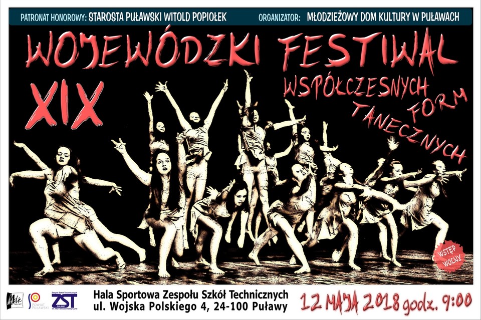 XIX Wojewódzki Festiwal Współczesnych Form Tanecznych - Zdjęcie główne