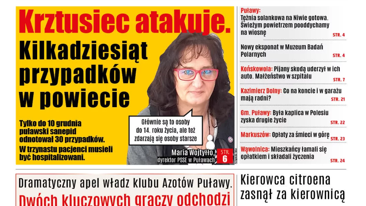 Najnowsze wydanie Wspólnoty Puawskiej (30 grudnia 2024 r.) - Zdjęcie główne