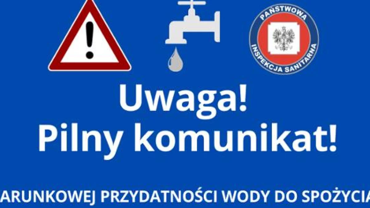 Sanepid wydał komunikat w sprawie wody z wodociągu zbiorowego zaopatrzenia Gołąb oraz Góra Puławska - Zdjęcie główne