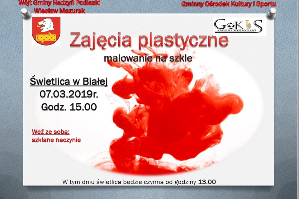 Malowanie na szkle w Białej - Zdjęcie główne