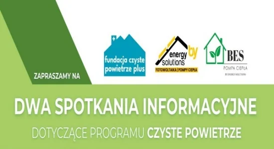 Spotkanie informacyjne dotyczące programu "Czyste powietrze". Sprawdź termin - Zdjęcie główne