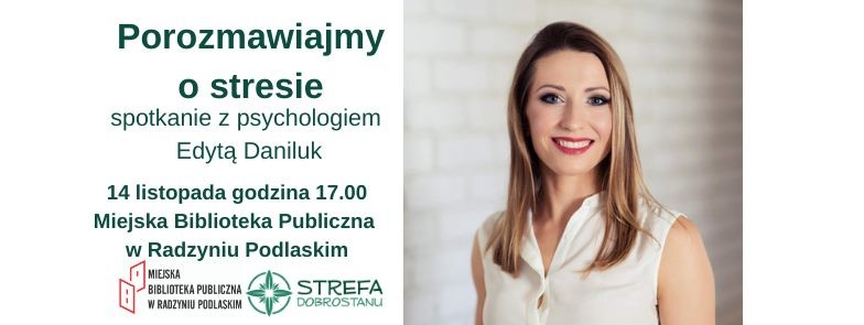 Porozmawiajmy o stresie, czyli spotkanie z psychologiem w MBP - Zdjęcie główne