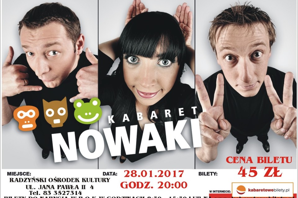 Kabaret Nowaki wystąpi w Radzyniu - Zdjęcie główne