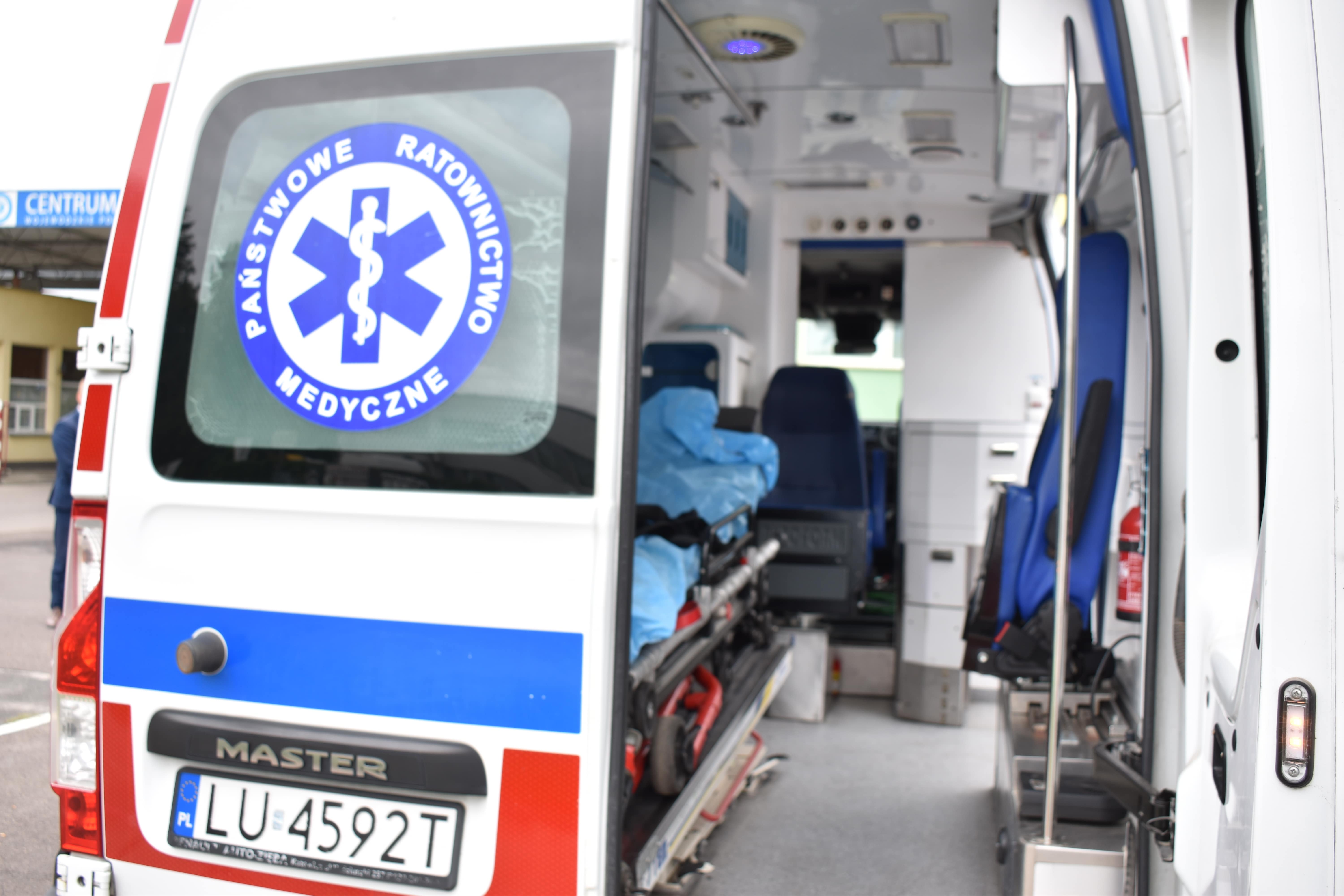 Strażacy dostali ambulanse sanitarne