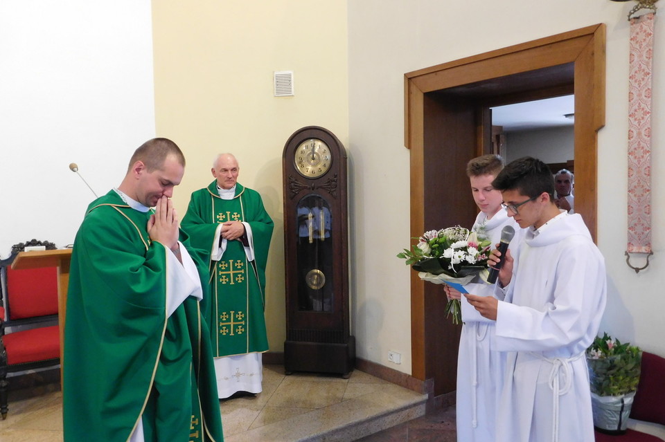 "Dziękuję za wspólny czas". Pożegnanie ks. Piotra Zasuwika - Zdjęcie główne