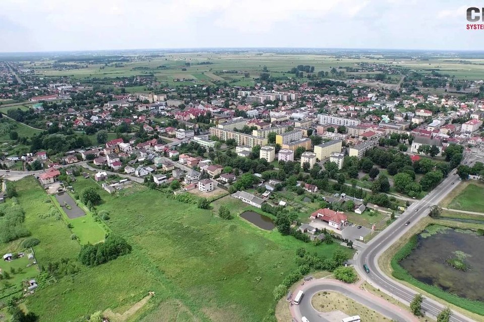 Radzyń Podlaski z drona - Zdjęcie główne