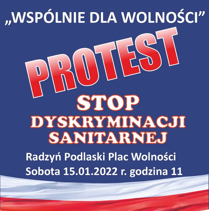 Będą protestować przeciwko dyskryminacji sanitarnej - Zdjęcie główne