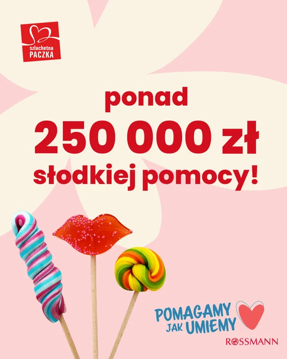 Szlachetna Paczka podsumowuje akcję z Rossmannem - Zdjęcie główne