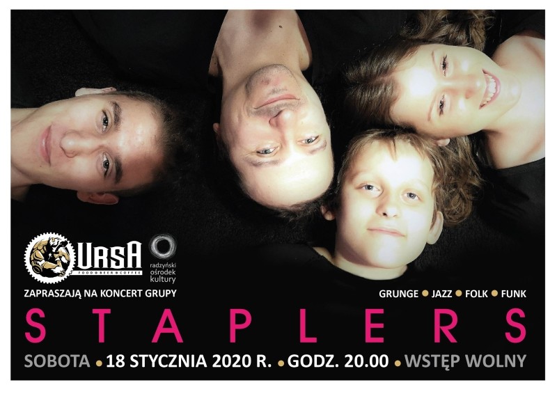 18 stycznia koncert radzyńskiej grupy "Staplers" - Zdjęcie główne