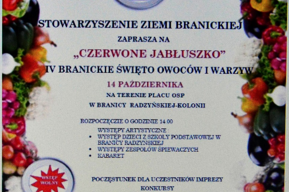 "Czerwone Jabłuszko " już w niedzielę - Zdjęcie główne