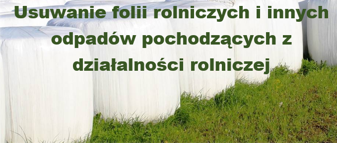 Gm. Radzyń: do 30 lipca zgłoś ilość i rodzaj odpadów rolniczych - Zdjęcie główne