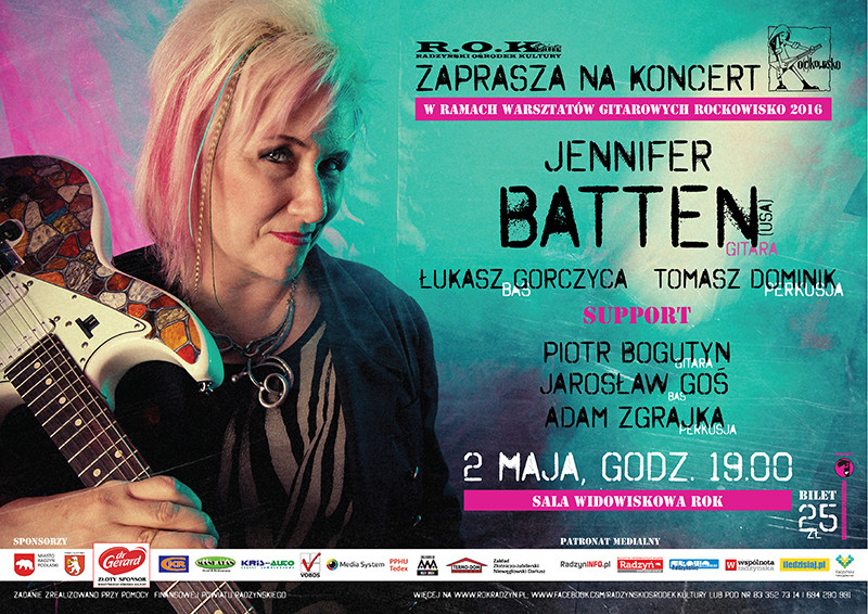 Koncert Jennifer Batten w Radzyniu Podlaskim - Zdjęcie główne