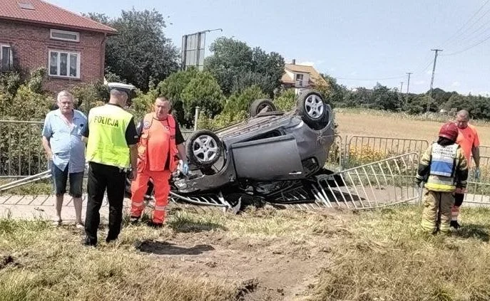 Powiat radzyński. Wypadek na DK 19. Jedna osoba ranna - Zdjęcie główne