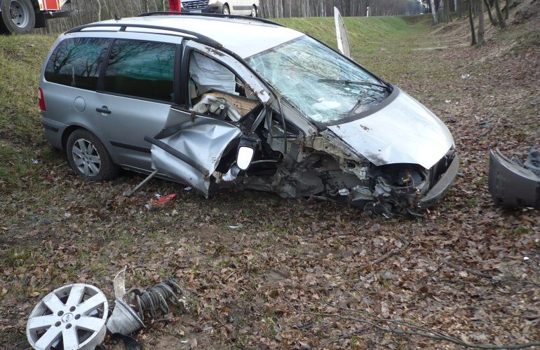  Wypadek w Sitnie na drodze krajowej nr 19 - Zdjęcie główne