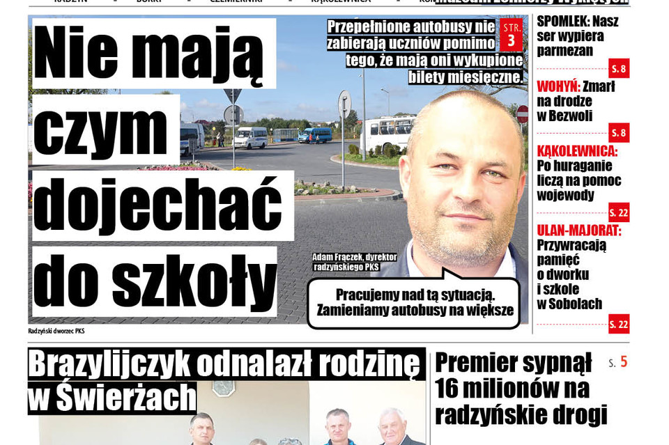 Nie mają czym dojechać do szkoły - Zdjęcie główne