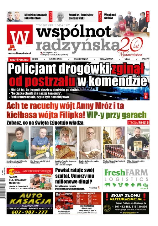 Najnowszy numer Wspólnoty Radzyńskiej - Zdjęcie główne