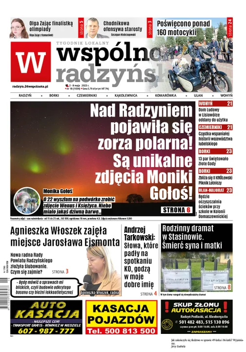 Najnowszy numer Wspólnoty Radzyńskiej (2 maja 2023r) - Zdjęcie główne