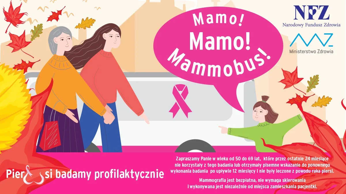 Mammobus stanie jutro przy radzyńskim szpitalu - Zdjęcie główne