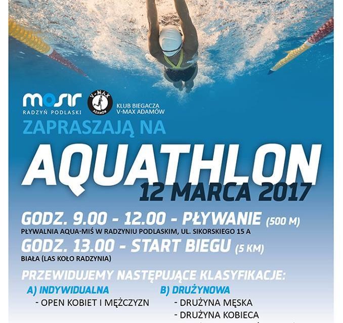 Trwają zapisy na Aquathlon - Zdjęcie główne