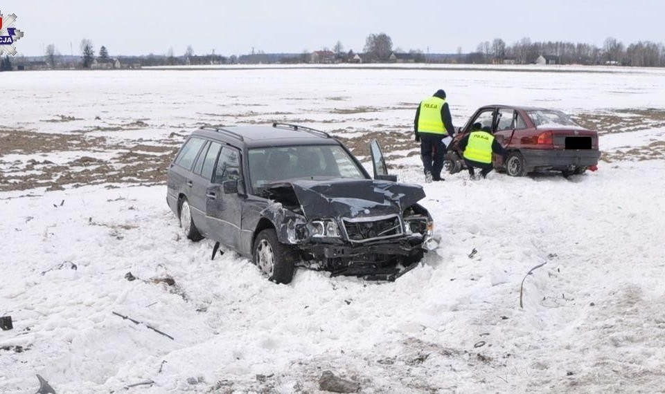 Tragiczny wypadek w Bezwoli na DK-63 - Zdjęcie główne