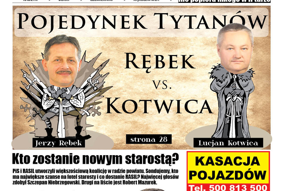 Pojedynek Tytanów. Rębek vs Kotwica - Zdjęcie główne