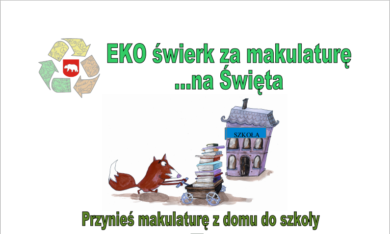 EKO świerk za makulaturę...na Święta - Zdjęcie główne