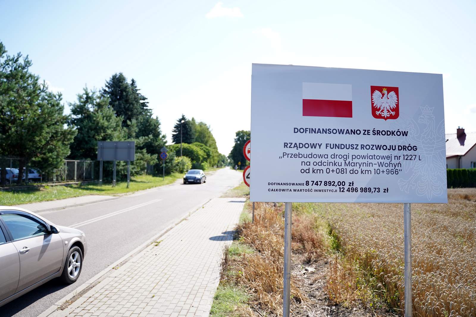 W powiecie budują się drogi  - Zdjęcie główne