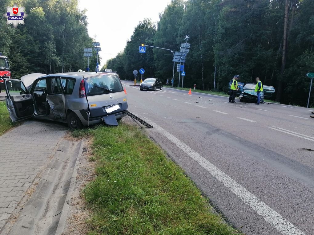 Wypadek w Paszkach Małych