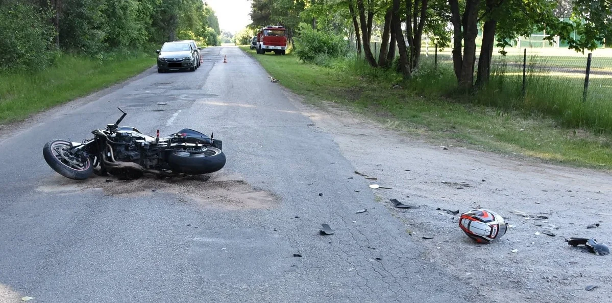Powiat radzyński: Pijany kierowca sprawcą wypadku - Zdjęcie główne