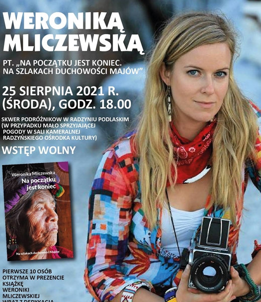 Wakacyjne spotkanie z podróżniczką Weroniką Mliczewską - Zdjęcie główne