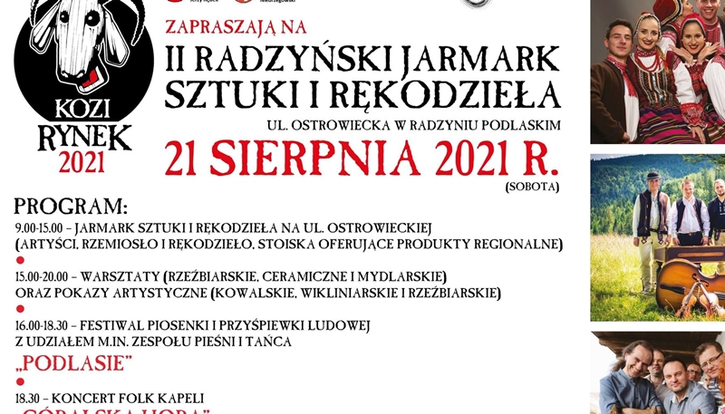 BRAThANKI zagrają na II Radzyńskim Jarmarku Sztuki i Rękodzieła „Kozirynek 2021” - Zdjęcie główne