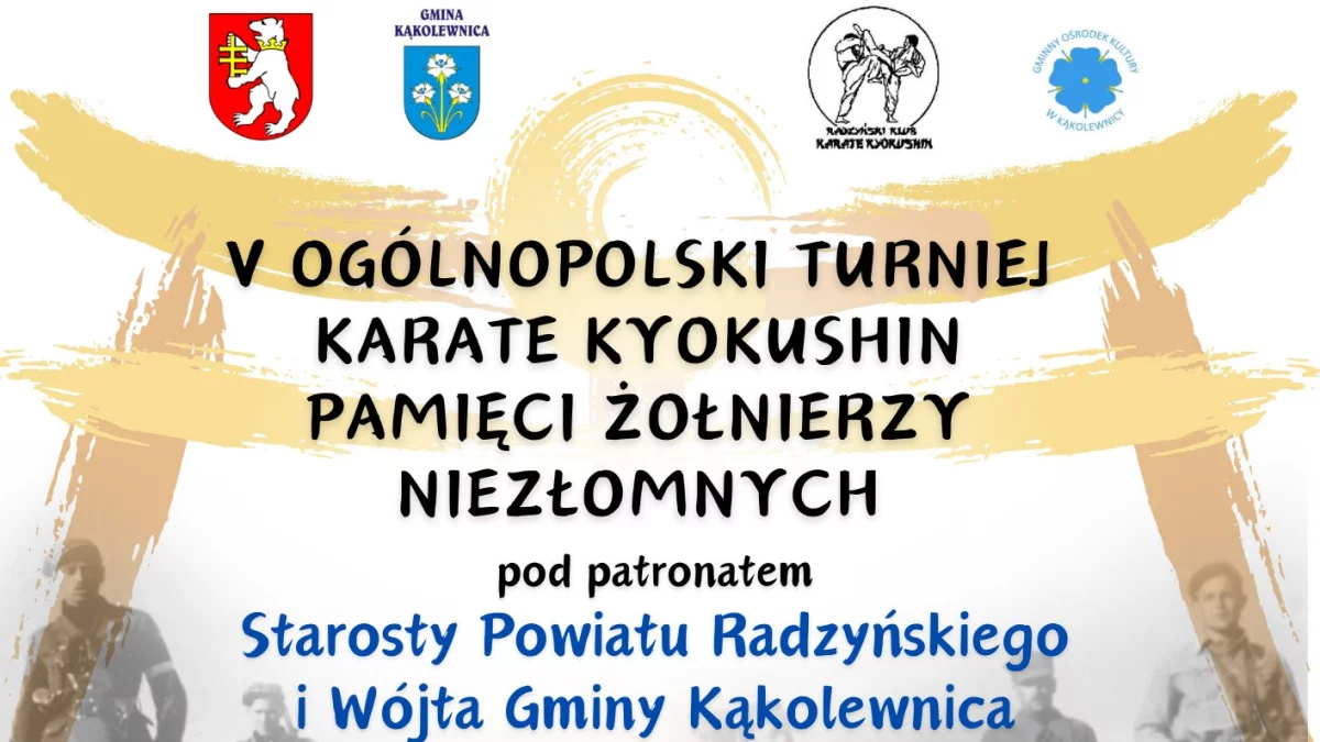 V Ogólnopolski Turniej Karate Kyokushin w Kąkolewnicy. Zawody ku pamięci Żołnierzy Niezłomnych - Zdjęcie główne