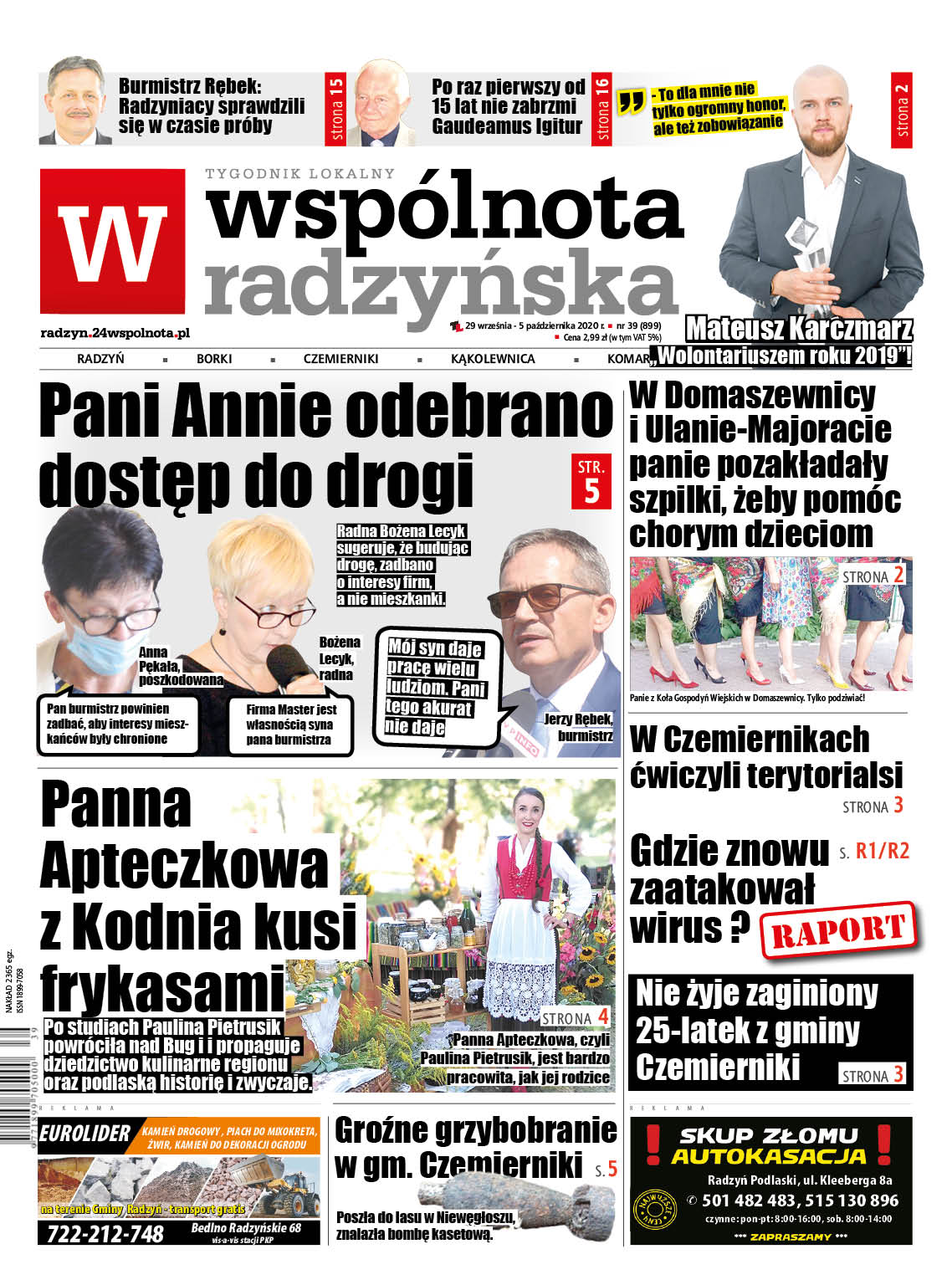 Pani Annie odebrano dostęp do drogi - Zdjęcie główne