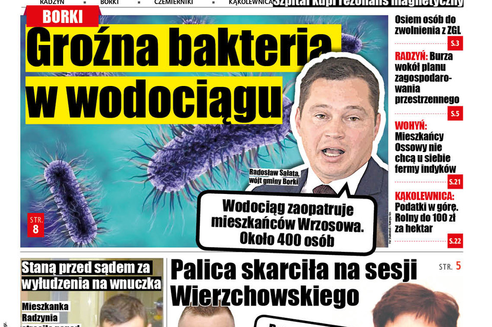 Groźna bakteria w wodociągu - Zdjęcie główne