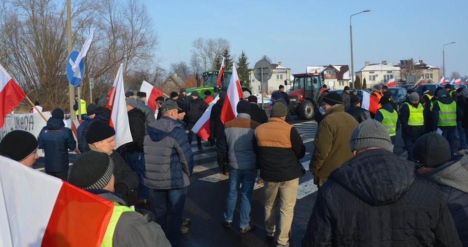 Dziś protest rolników - przejadą przez Radzyń, będą na rynku - Zdjęcie główne