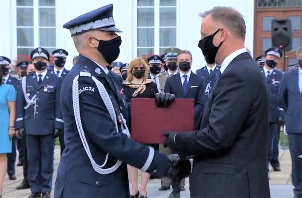 Szef lubelskiego garnizonu Policji mianowany na stopień nadinspektora - Zdjęcie główne