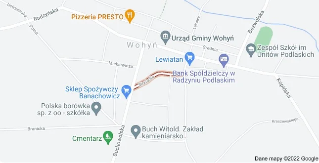 Ulica Strażacka w Wohyniu do budowy w tym roku - Zdjęcie główne