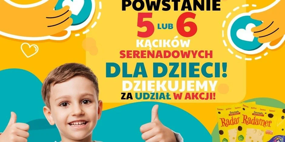 Do  5 szpitali, które wzięły udział w akcji „Serenada dla dzieci”, trafią kolorowe kąciki zabaw SM SPOMLEK - Zdjęcie główne