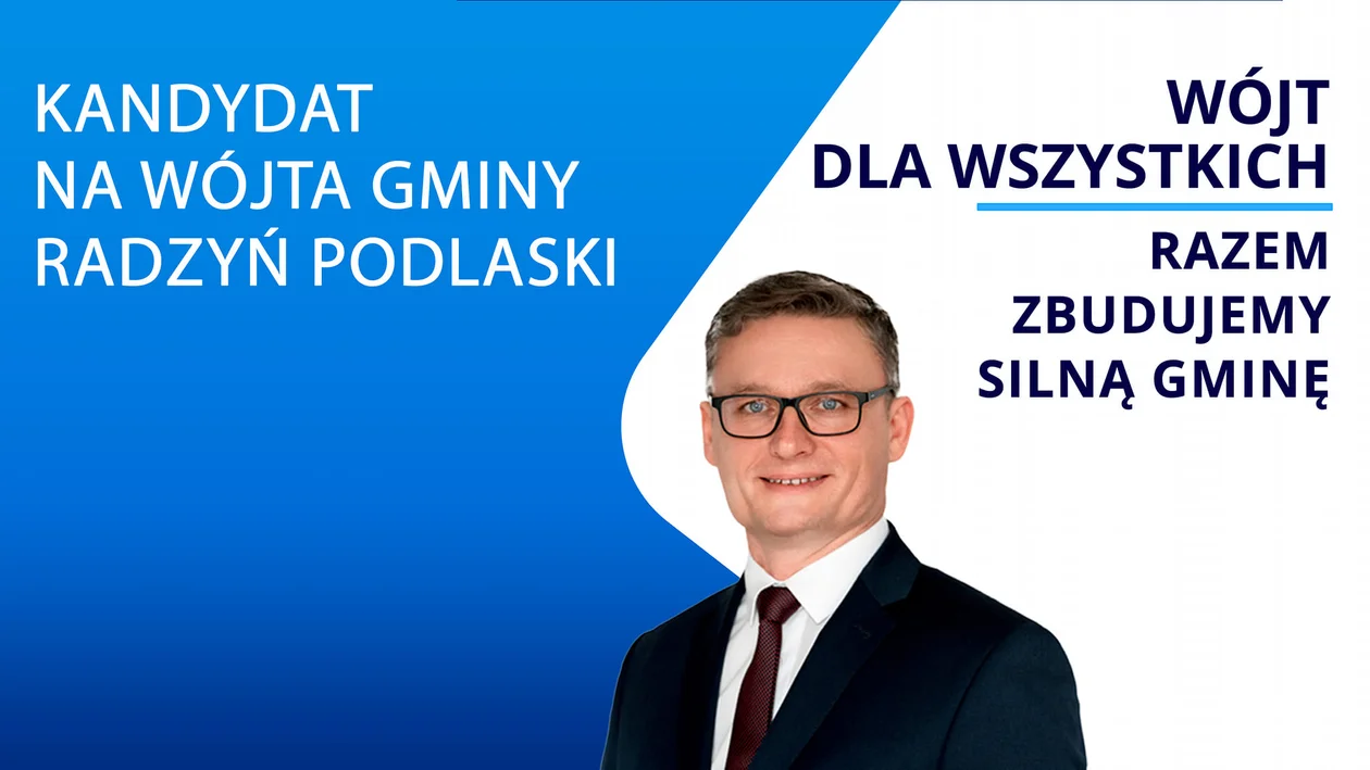 Daniel Grochowski ogłosił: Będzie kandydował w wyborach na stanowisko wójta gminy Radzyń Podlaski - Zdjęcie główne