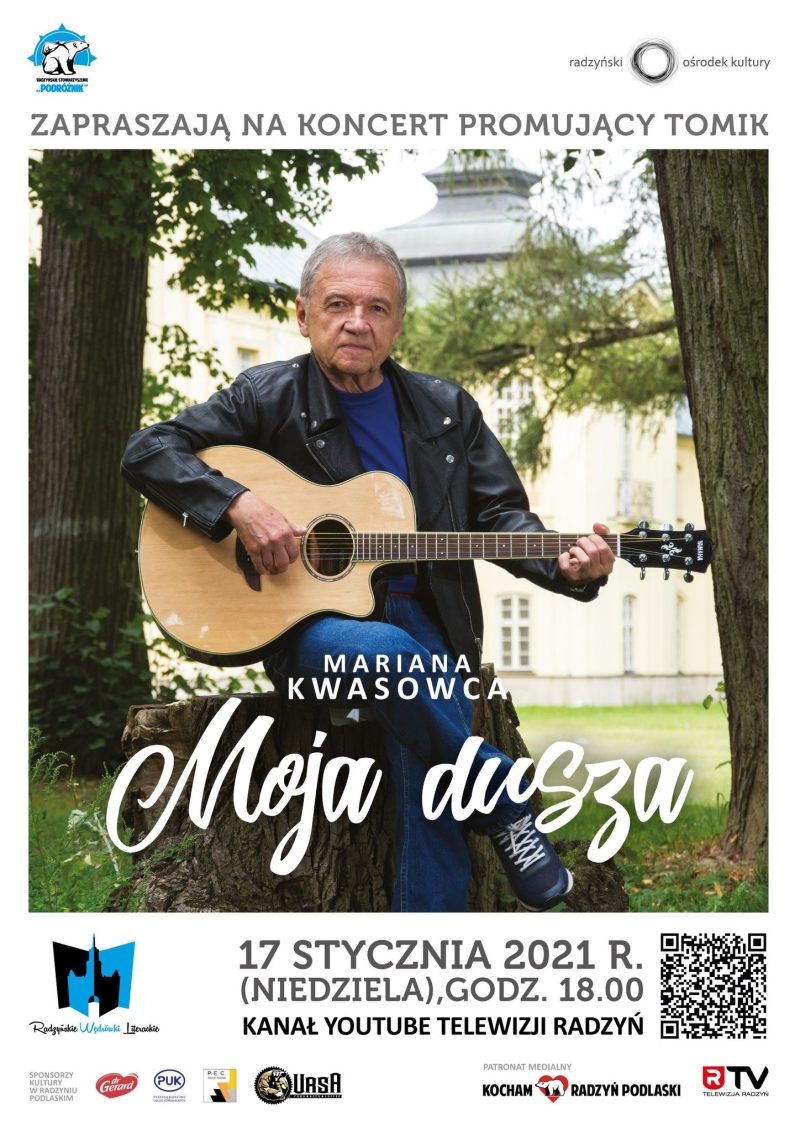 Marian Kwasowiec zaprasza 17 stycznia na koncert on - line  - Zdjęcie główne